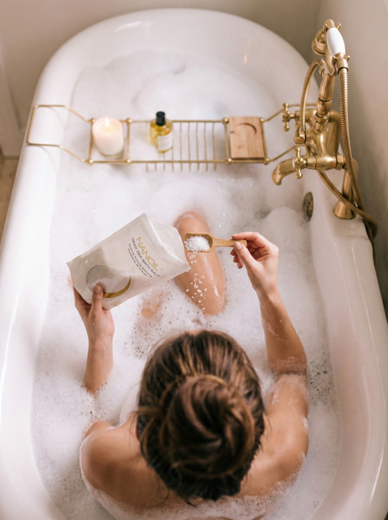 nanoil sůl z mrtvého moře do koupele